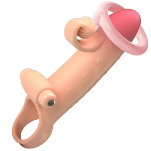 ROMANCE - WIBRACYJNY RÄKAW PENISA NATURALNY